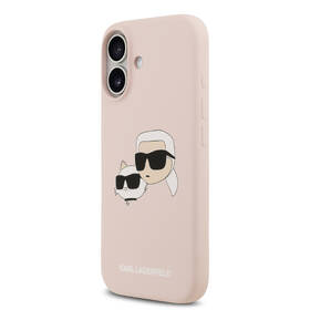 Kryt na mobil Karl Lagerfeld Liquid Silicone Double Heads MagSafe na Apple iPhone 17 růžový

 obrázek produktu 2 z 7