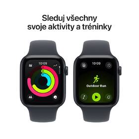 Chytré hodinky Apple GPS + Cellular 44mm temně inkoustový hliník - temně inkoustový sportovní řemínek -  S/M 

 obrázek produktu 5 z 7