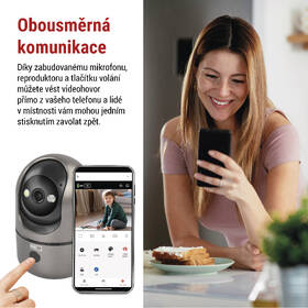 IP kamera EMOS GoSmart IP‑220W stříbrná

 obrázek produktu 17 z 25