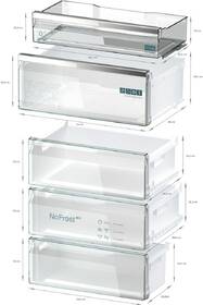 Chladnička s mrazničkou Siemens KG49NSBBF, matná černá

 obrázek produktu 13 z 26
