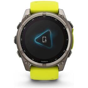 Chytré hodinky Garmin fēnix 8 - 51 mm, Solar Sapphire (EU distribuce) žluté/titanium

 obrázek produktu 3 z 11