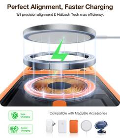 Kryt na mobil Torras Guardian Magnetic na Apple iPhone 17 Pro oranžový

 obrázek produktu 1 z 6