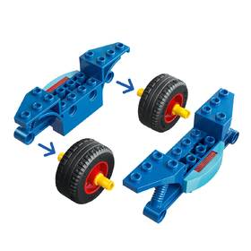 Stavebnice LEGO® Marvel Spidey a jeho úžasní přátelé 11206 Spidey na motorce vs. Rhino 

 obrázek produktu 4 z 9