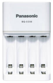 Nabíječka Panasonic Eneloop Smart-Quick Charger pro AA,AAA + 4x Panasonic Eneloop 2000mAh 

 obrázek produktu 3 z 3