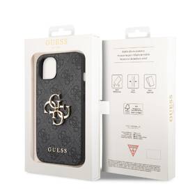Kryt na mobil Guess 4G Metal Logo na Apple iPhone 14 šedý

 obrázek produktu 3 z 3
