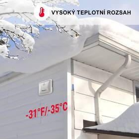 Teploměr ThermoPro TP63 bílá barva
