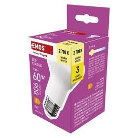 Žárovka LED EMOS Classic reflektor, 7 W, 806lm, E27, teplá bílá 

 obrázek produktu 5 z 13