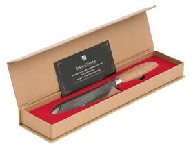 Nůž SANTOKU G21 Damascus 17 cm, rukojeť zebrawood 

 obrázek produktu 1 z 6