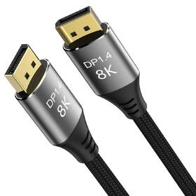 Kabel PremiumCord DisplayPort 1.4, 32,4 Gbit/s, 8K, 3 m černý

 obrázek produktu 1 z 19