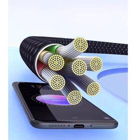 Kabel Celly magnetický USB-C/USB-C, 60 W, 2 m černý

 obrázek produktu 4 z 6