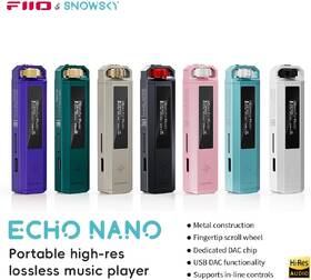 HiFi přenosný digitální přehrávač FiiO SNOWSKY ECHO Nano růžový

 obrázek produktu 3 z 3