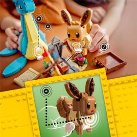 Stavebnice LEGO® Pokémon™ 72162 SMART Play™: Eevee a Lapras a hledání pokladu 

 obrázek produktu 4 z 9