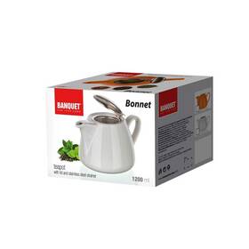 Konvice na čaj a kávu BANQUET BONNET 60GSSFYT138LW 

 obrázek produktu 4 z 4
