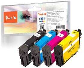 Inkoustová náplň Peach Epson 603, T03U6, MultiPac, 1x 160, 3x 145 stran vícebarevná

 obrázek produktu 1 z 1