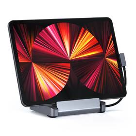 USB Hub Satechi Aluminium Stand & Hub pro iPad Pro (USB-C PD 60W, HDMI ,USB-A, SDcard, 3.5mm) - Space Grey 

 obrázek produktu 3 z 5