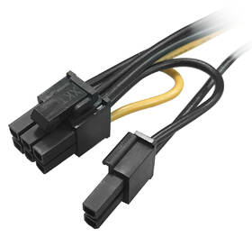 Adaptér AKASA 2x SATA (male) na 6+2pin PCIe (female) černý

 obrázek produktu 2 z 2