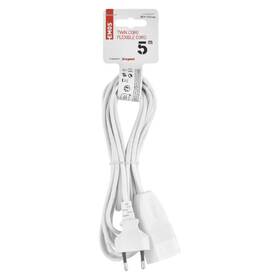 Kabel prodlužovací EMOS 1x zásuvka, 5m bílý

 obrázek produktu 2 z 4