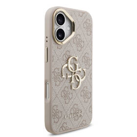 Kryt na mobil Guess PU Leather 4G Metal Logo Gold Frame MagSafe na Apple iPhone 17 růžový

 obrázek produktu 3 z 7