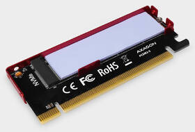 Adaptér Axagon PCEM2-S, PCIe x16 - M.2 NVMe M-key červený

 obrázek produktu 4 z 5