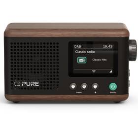 Radiopřijímač s DAB+ Pure Clasicc Mini černý/hnědý

 obrázek produktu 3 z 9