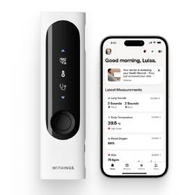 Teploměr Withings BeamO 4-in-1 MultiScan bílý

 obrázek produktu 1 z 9