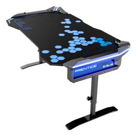 Herní stůl E-Blue 135x78,5 cm, RGB podsvícení, výškově nastavitelný, s podložkou pod myš černý/modrý

 obrázek produktu 2 z 2