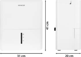 Odvlhčovač Sencor SDH 1020WH 

 obrázek produktu 4 z 20