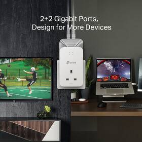 Síťový rozvod LAN po 230V TP-Link PG2400P KIT bílý

 obrázek produktu 5 z 7