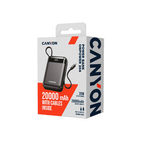 Powerbanka Canyon OnPower 204 20000mah černá

 obrázek produktu 4 z 4