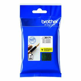 Inkoustová náplň Brother LC-3617Y, 550 stran žlutá

 obrázek produktu 1 z 1