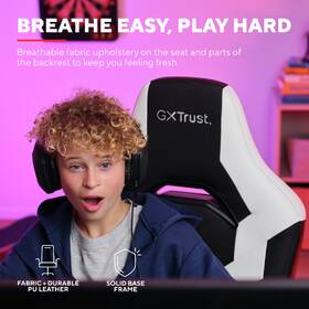 Herní židle Trust GXT 703W RIYE bílá

 obrázek produktu 6 z 9