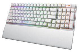 Klávesnice Asus STRIX SCOPE II 96 (ROG NX Snow / PBT) - US bílá

 obrázek produktu 3 z 9