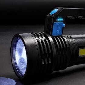 Svítilna Solight WN46, LED nabíjecí, s rukojetí a bočním světlem, 150+100lm, Li-Ion černá

 obrázek produktu 9 z 9