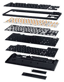 Klávesnice Razer BlackWidow V4 Low-profile Tenkeyless HyperSpeed (Yellow  Switch), US layout černá

 obrázek produktu 7 z 16
