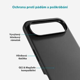 Kryt na mobil Epico Leather Pro Mag+ na Apple iPhone Air černý

 obrázek produktu 3 z 4