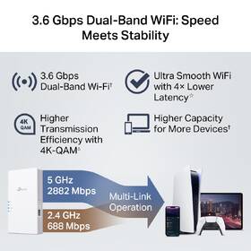 Wi-Fi extender TP-Link RE220BE bílý

 obrázek produktu 4 z 5