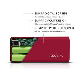 Powerbanka ADATA P12500D 12500mAh červená

 obrázek produktu 5 z 8