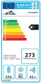 Chladnička s mrazničkou ETA 136490000 bílá

 obrázek produktu 1 z 7
