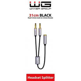 Redukce WG Jack 3,5mm/2x Jack 3,5mm 

 obrázek produktu 1 z 1