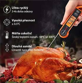 Teploměr do masa ThermoPro TP-19H oranžový

 obrázek produktu 1 z 6
