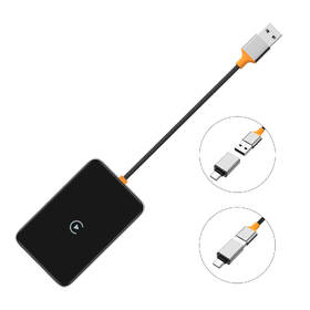 Transmitter CPA CP10, Android Auto, CarPlay černé/stříbrné

 obrázek produktu 1 z 4