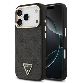 Kryt na mobil Guess 4G Strass Triangle Logo Gold Frame MagSafe na Apple iPhone 18 Pro černý

 obrázek produktu 5 z 6