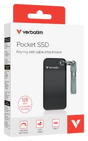 SSD externí Verbatim Pocket SSD 128GB černý

 obrázek produktu 3 z 8