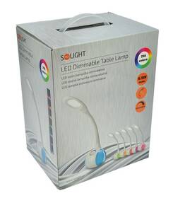 Stolní LED lampička Solight WO39 stmívatelná, 6W bílá

 obrázek produktu 7 z 7