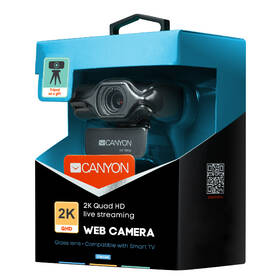 Webkamera Canyon 2K Quad HD 1080p černá

 obrázek produktu 3 z 3