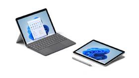 Notebook Microsoft Go 3 stříbrná barva
