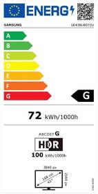 Televize Samsung UE43BU8072 

 obrázek produktu 1 z 8