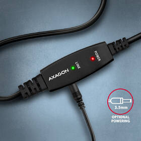 Kabel Axagon USB 2.0 A-M -> B-M aktivní propojovací kabel, 10m černá

 obrázek produktu 5 z 5