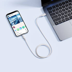 Kabel Baseus Silky USB-C/Lightning, 20W, 1m bílý

 obrázek produktu 4 z 7