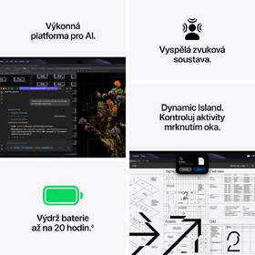 Notebook Apple 14" PROLED XDR M5 Max 18×CPU 32×GPU, 36 GB, 2 TB - vesmírně černý CZ 

 obrázek produktu 7 z 8